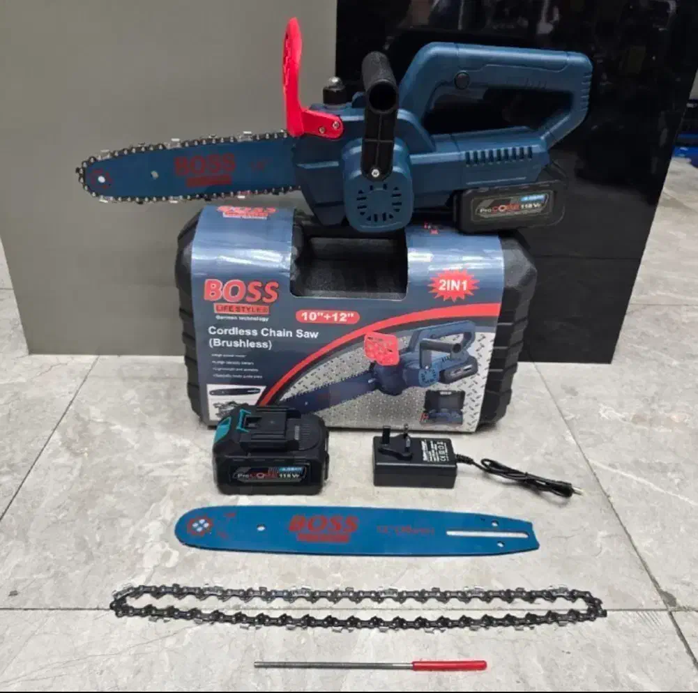 اره شارژی ۲۵ و ۳۰ سانت کیفی دو ساطور باس|ابزارآلات|اصفهان, هفتون|دیوار