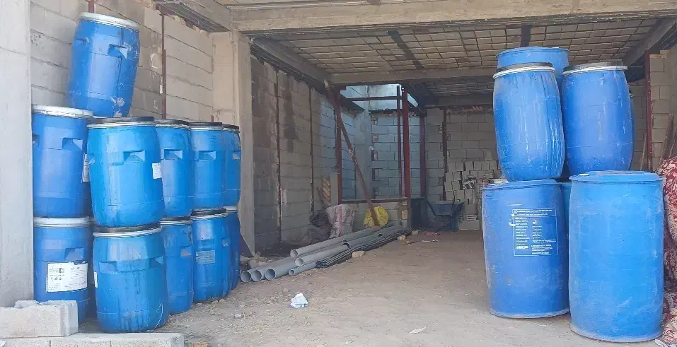 دبه (بشکه گالن)|ظروف نگهدارنده، پلاستیکی، یک‌بارمصرف|تبریز, |دیوار