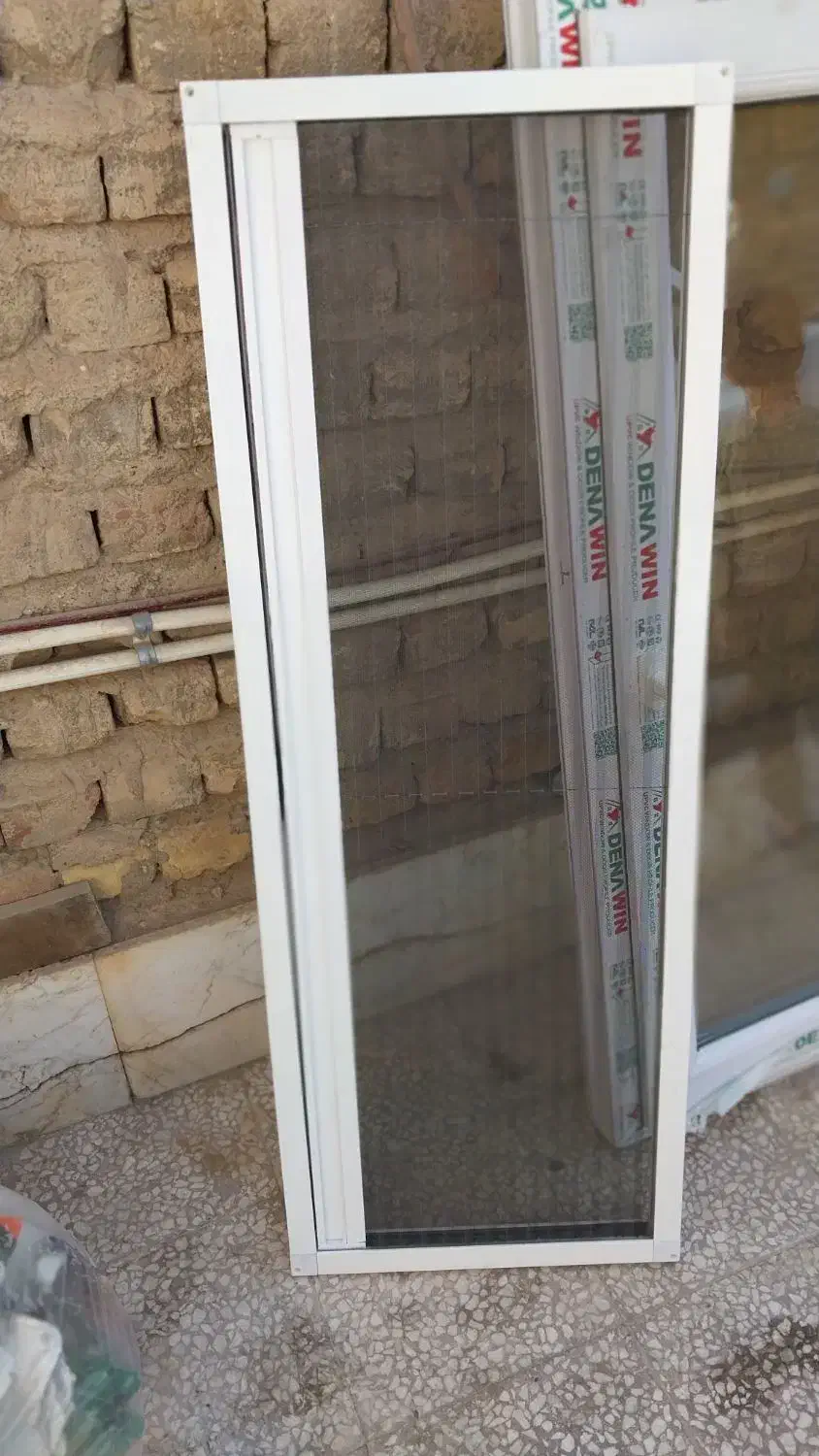 پنجره دوجداره همراه توری|مصالح و تجهیزات ساختمان|قم, هفت تیر|دیوار