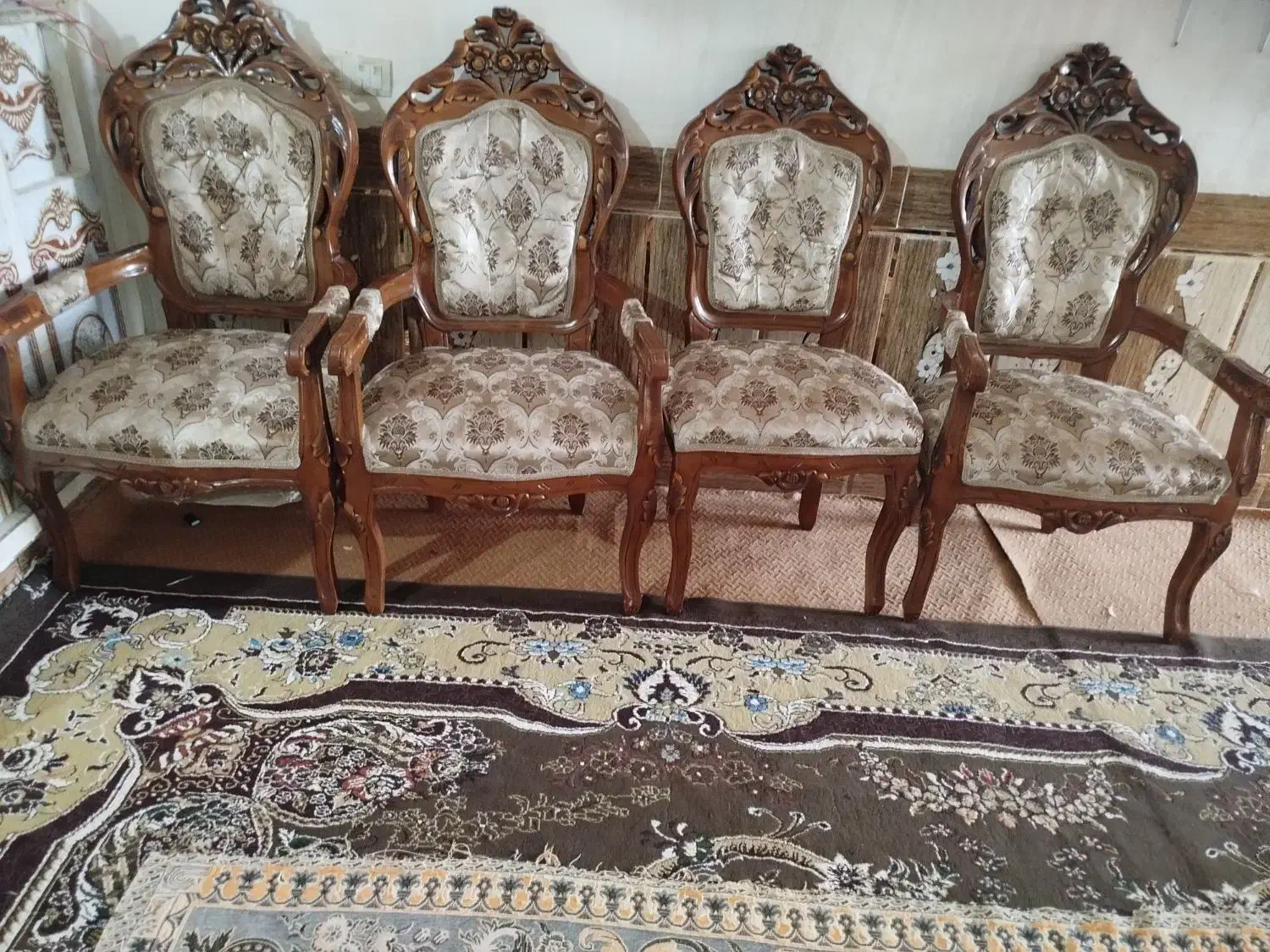 مبلمان 9 نفره|مبلمان خانگی و میز عسلی|شوشتر, |دیوار