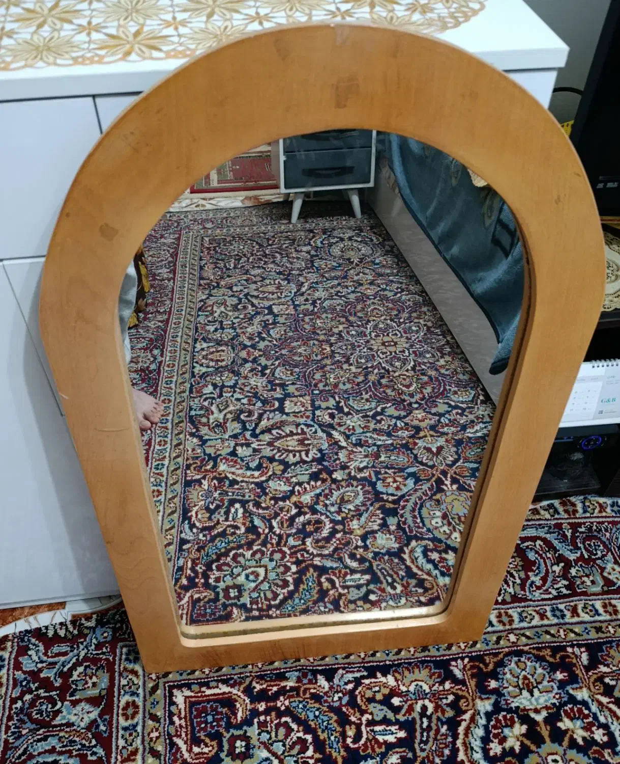 اینه رو میزی|آینه|رشت, سلیمانداراب|دیوار