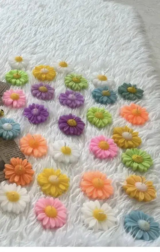 شمع گل بابونه|صنایع دستی و سایر لوازم تزئینی|اصفهان, شهرک کاوه|دیوار