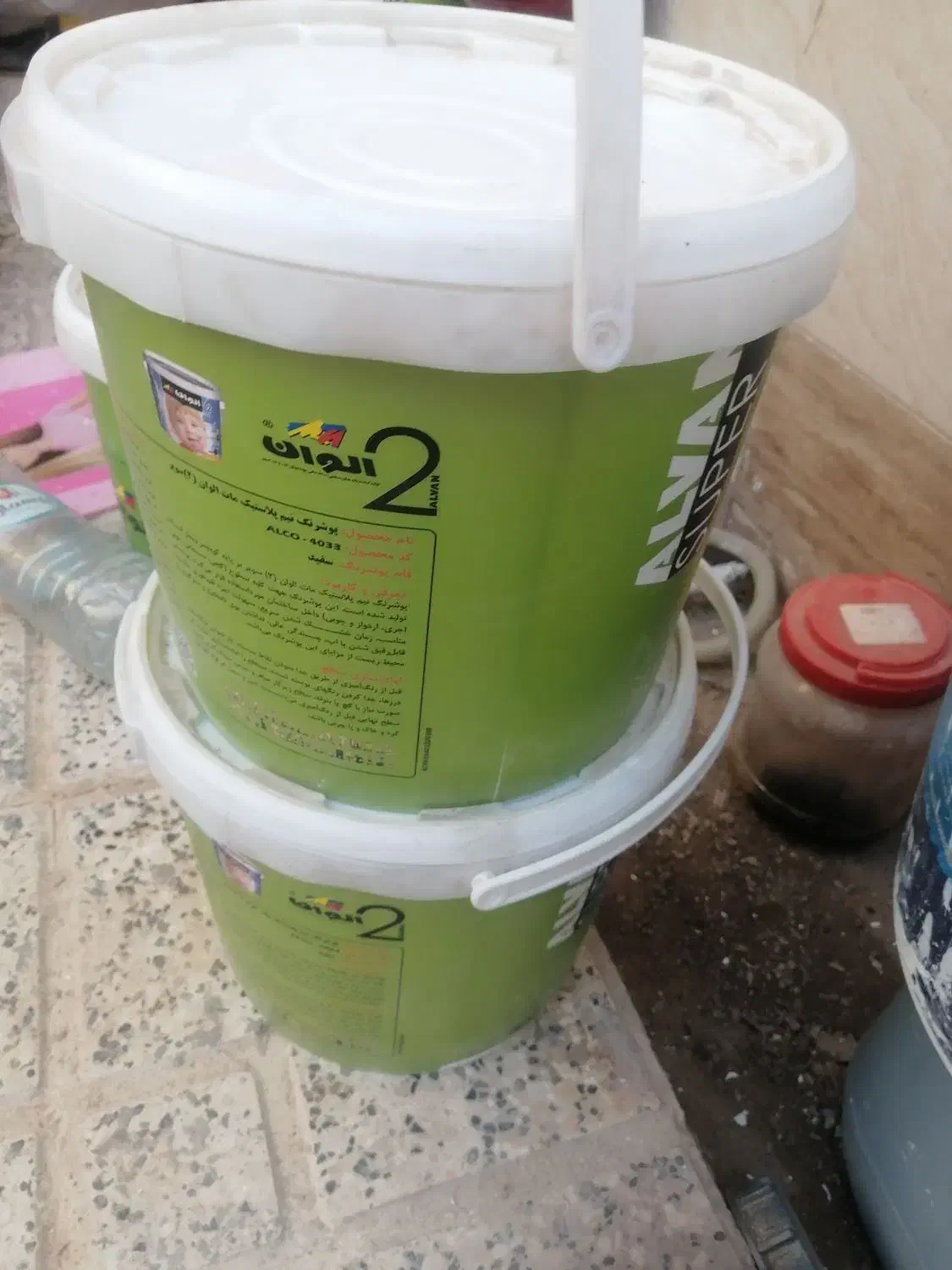 سطل خالی|ظروف نگهدارنده، پلاستیکی، یک‌بارمصرف|مشهد, شهید احمدی روشن|دیوار