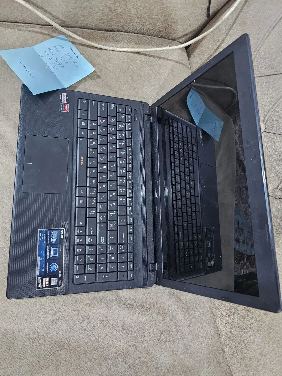 لبتاب ایسوس|رایانه همراه|دوگنبدان, |دیوار