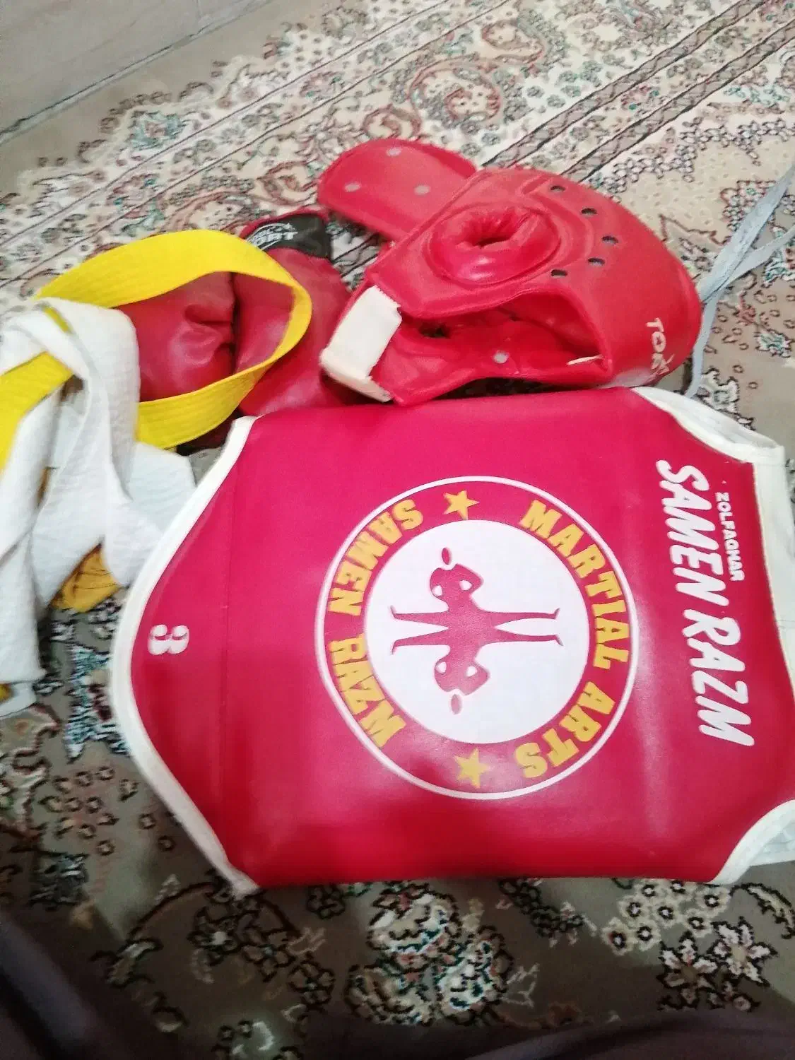 وسایل تکواندو|تجهیزات ورزشی|بردسکن, |دیوار