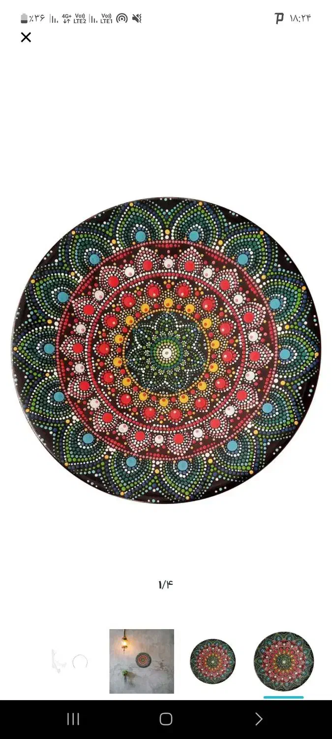 بشقاب دیوارکوب|صنایع دستی و سایر لوازم تزئینی|کرج, آق تپه|دیوار