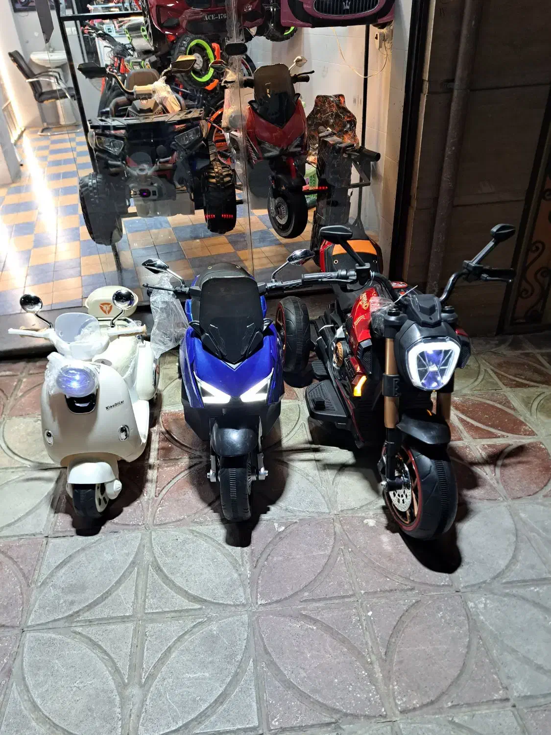 مینی کراس ۱۲۵ سی سی ۴ دنده بنزینی|اسباب‌بازی بچه|مینودشت, |دیوار