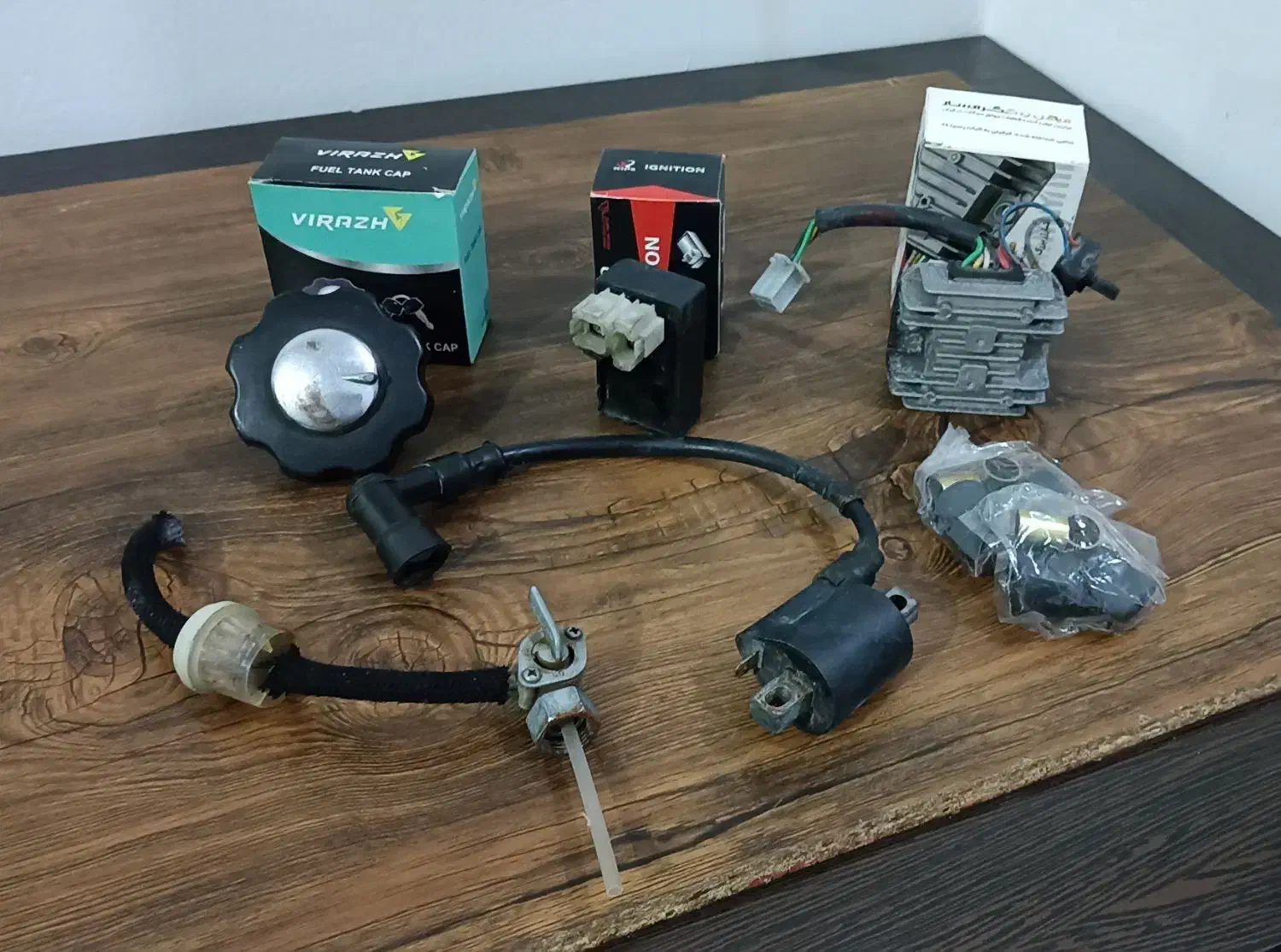 لوازم مصرفی موتور سیکلت هندا|قطعات یدکی و لوازم جانبی|مشهد, کوی پلیس|دیوار