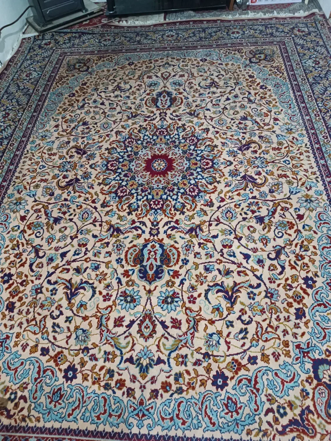 فرش|فرش|بهارستان, |دیوار