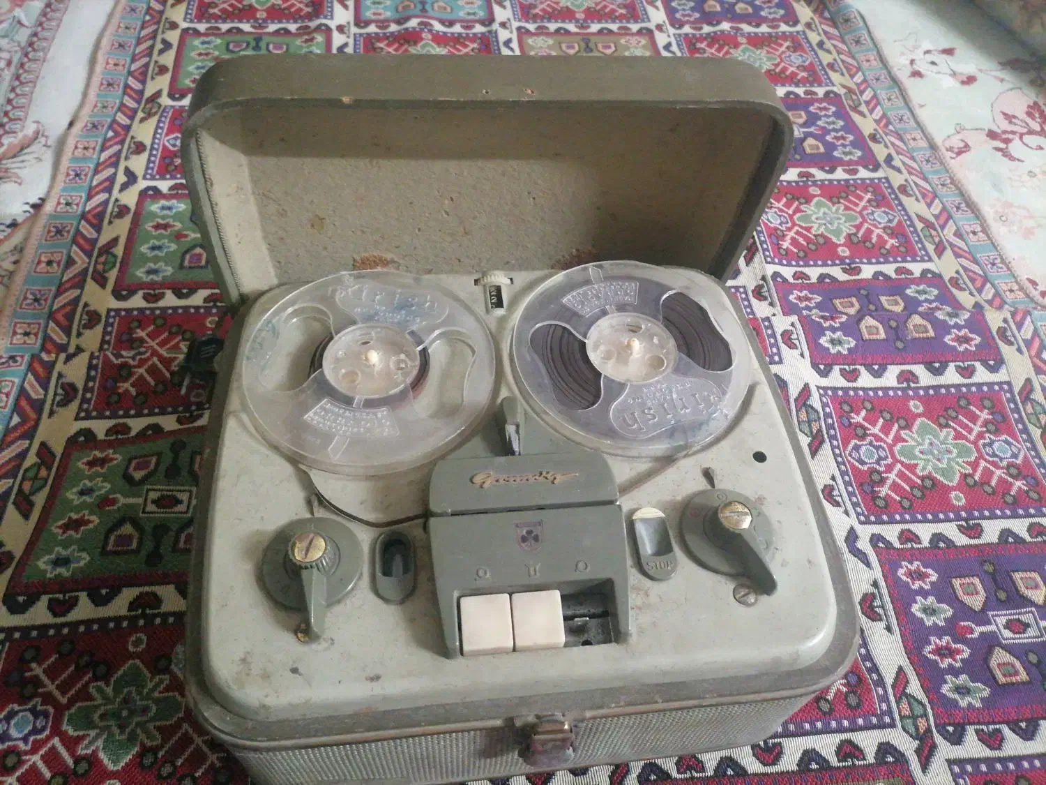 ضبط گروندیک ریلی قدیمی|کلکسیون اشیاء عتیقه|اهواز, زیتون کارمندی|دیوار