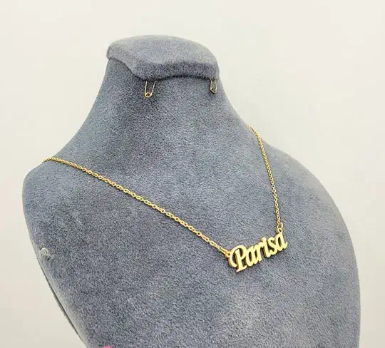 گردن بند اسم پریسا رنگ ثابت|بدلیجات|گناباد, |دیوار