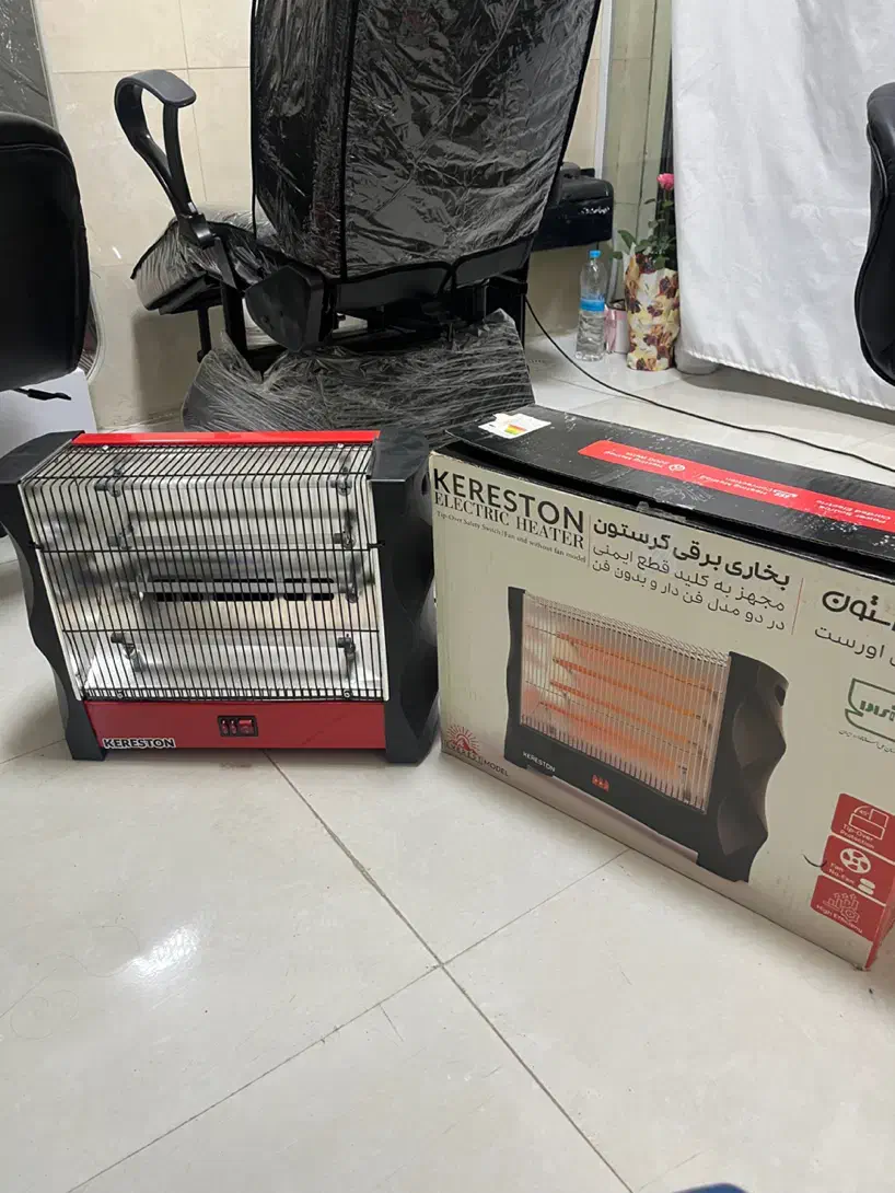 بخاری برقی|بخاری، هیتر، شومینه|رشت, باهنر|دیوار