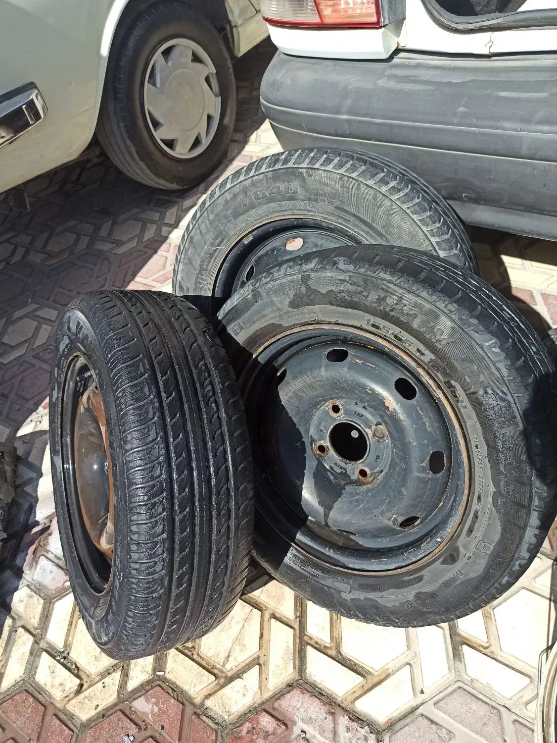 رینگ و لاستیک سایز ۱۴|قطعات یدکی و لوازم جانبی|مریوان, |دیوار