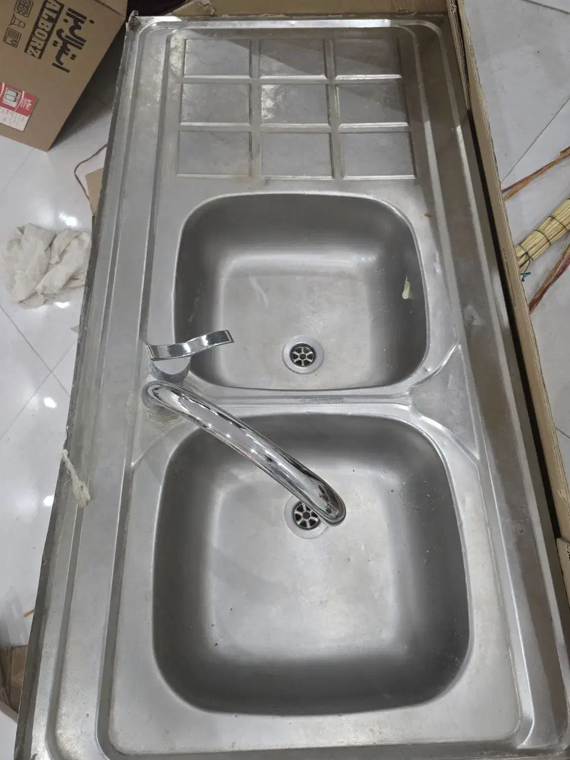 سینک|آب‌چکان و نظم‌دهنده ظروف|لنگرود, |دیوار