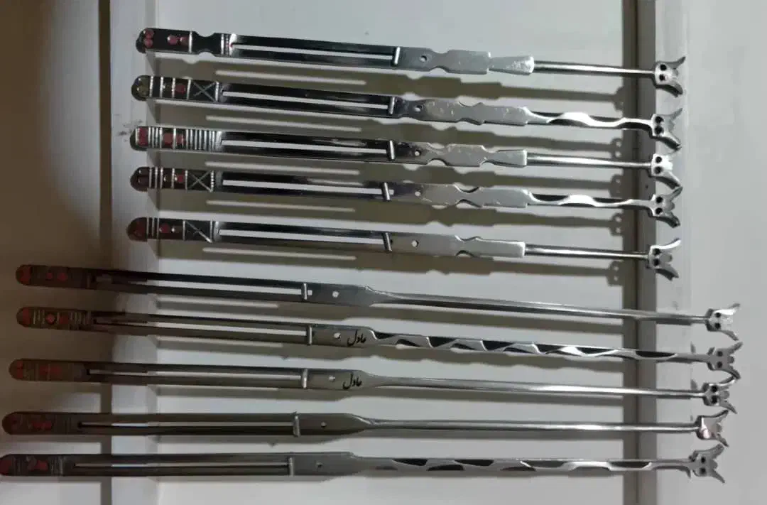 انواع  انبر ذغال گیر .حقه پاک کن   تمام استیل|کلکسیون و سرگرمی|کرمانشاه, |دیوار