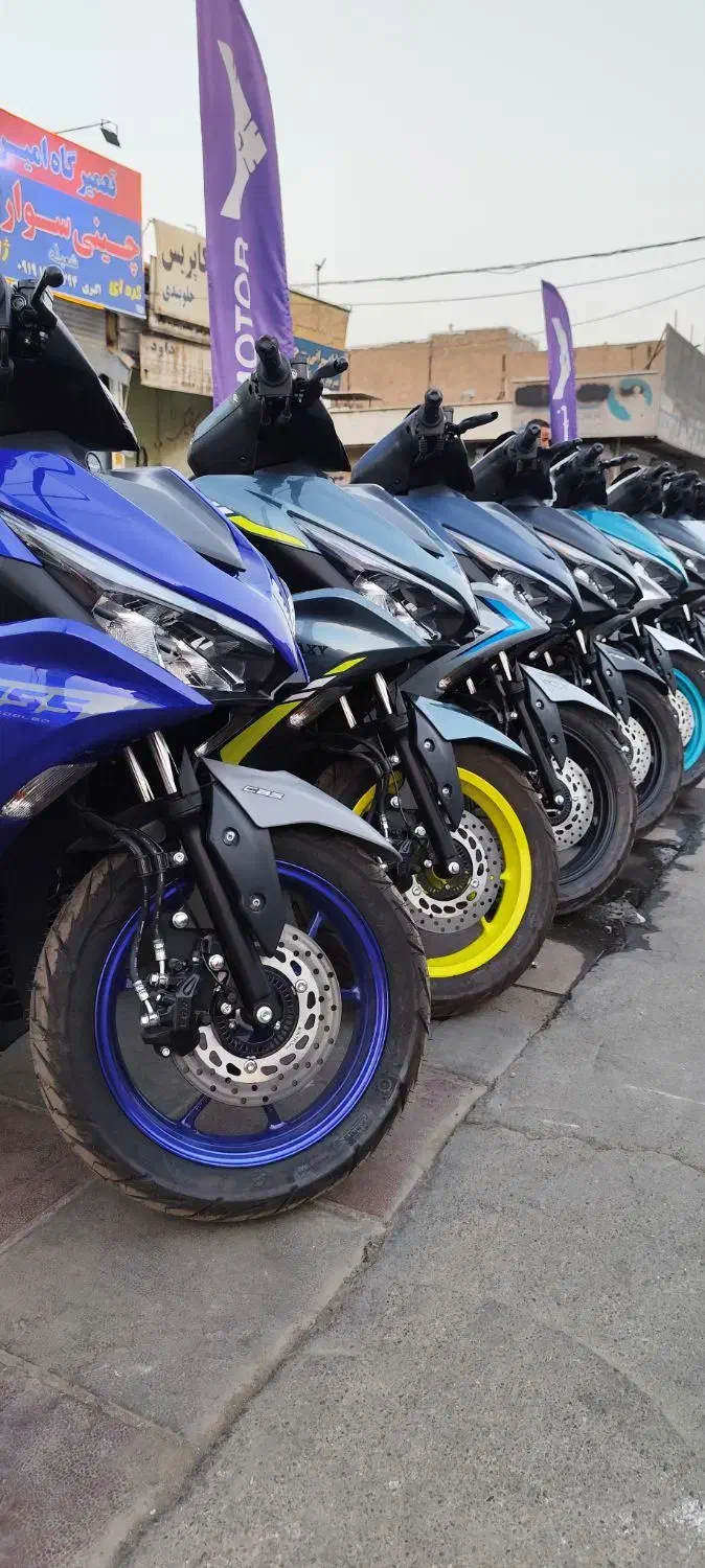 گلگسیR۱۵۵ آب خنک بااقساط ۱۶ماه درنیـرو موتـور قرچک|موتورسیکلت|تهران, ایران|دیوار