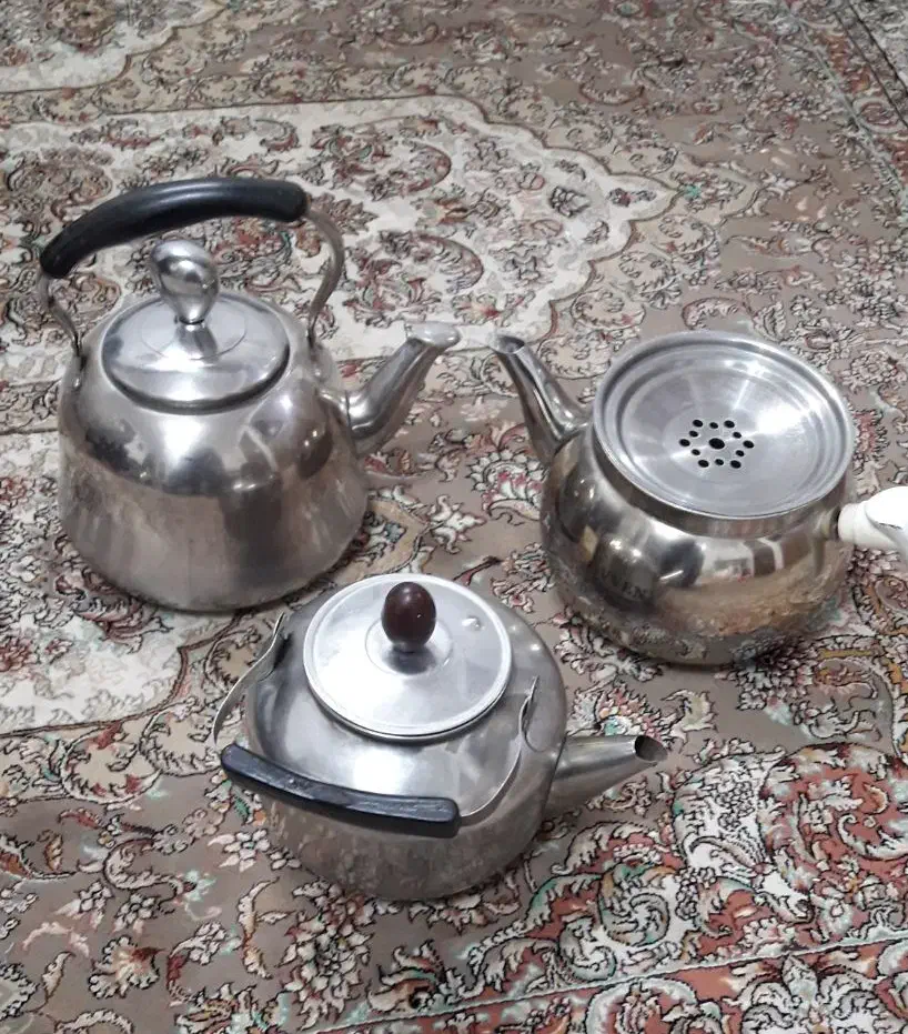 کتری استیل|قوری، کتری، قهوهساز دستی|کرج, گلدشت|دیوار