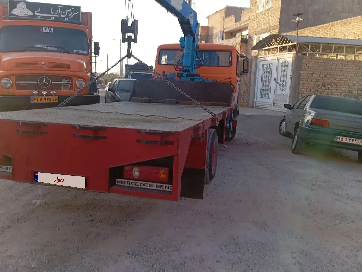 خاور جرثقیل 608|خودرو سنگین|مرودشت, مختارآباد|دیوار