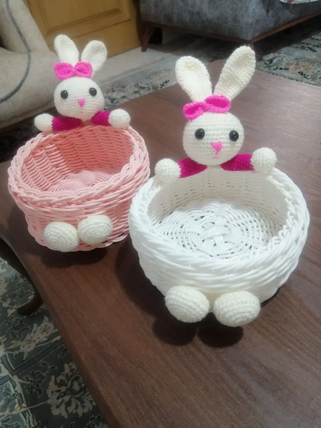 سبدهای دست بافت|صنایع دستی و سایر لوازم تزئینی|پیر بکران, |دیوار