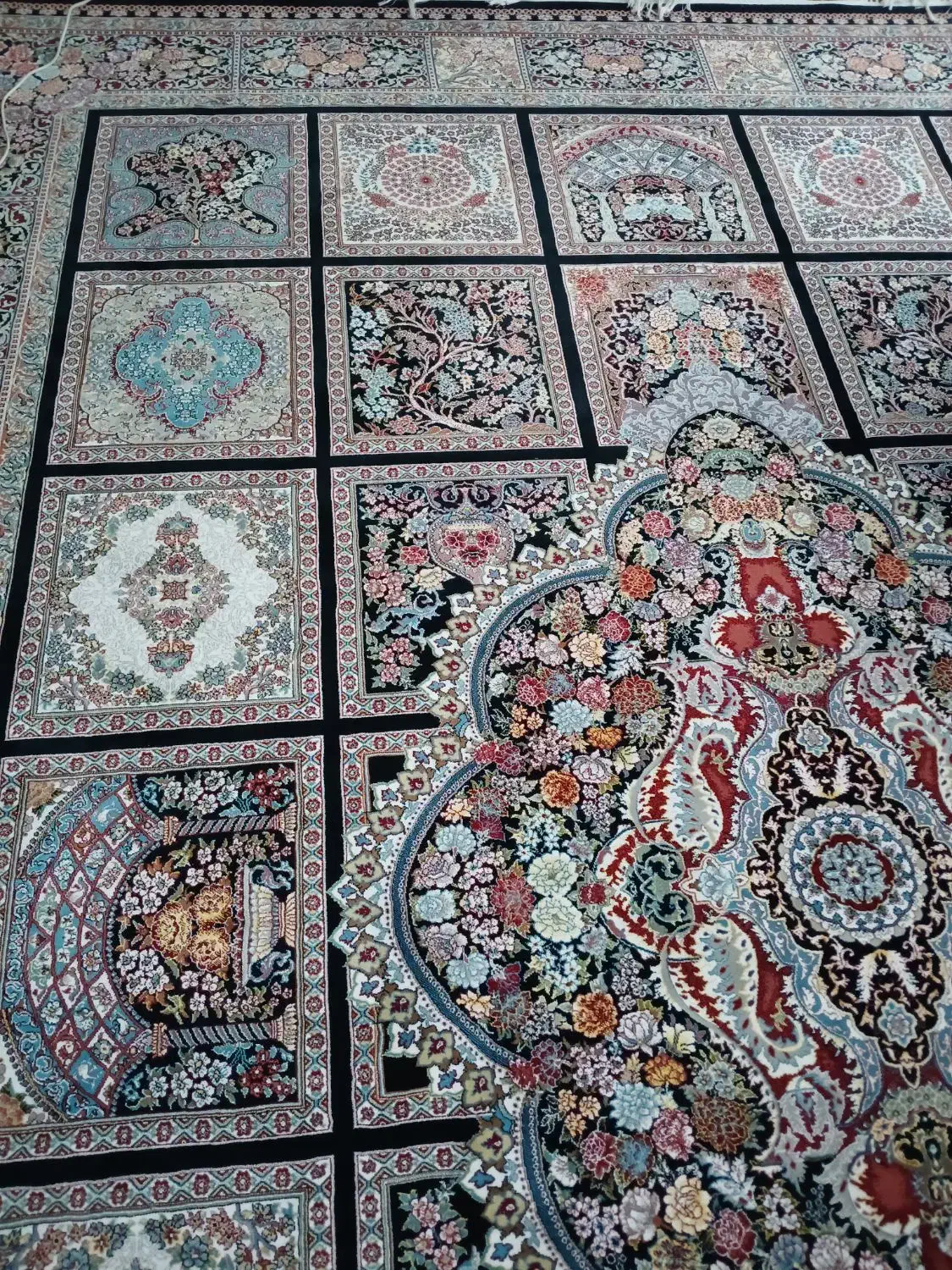 فرش|فرش|ماسال, |دیوار