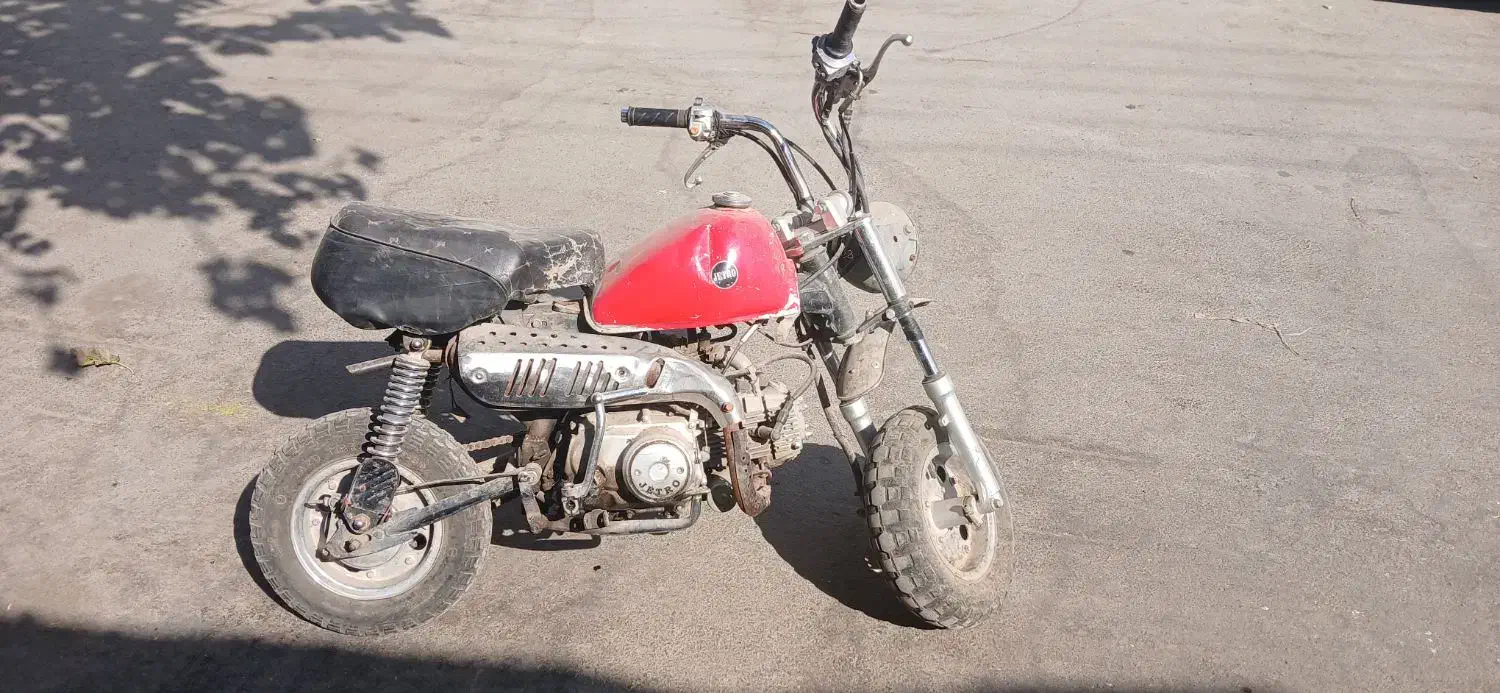 جترو۹۰سی سی مینی|موتورسیکلت|اصفهان, بیدآباد|دیوار