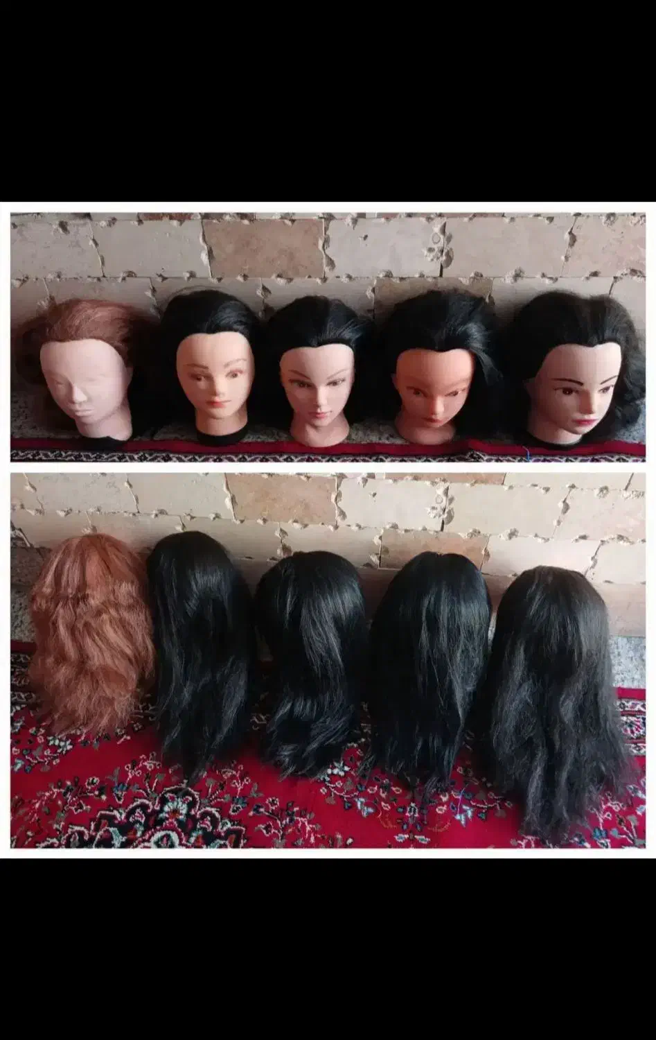 سر مانکن، صورت|آرایشگاه و سالنهای زیبایی|ری, علایین|دیوار
