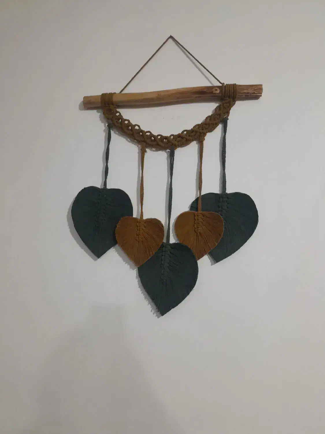 دیوار کوب مکرومه|صنایع دستی و سایر لوازم تزئینی|دلند, |دیوار