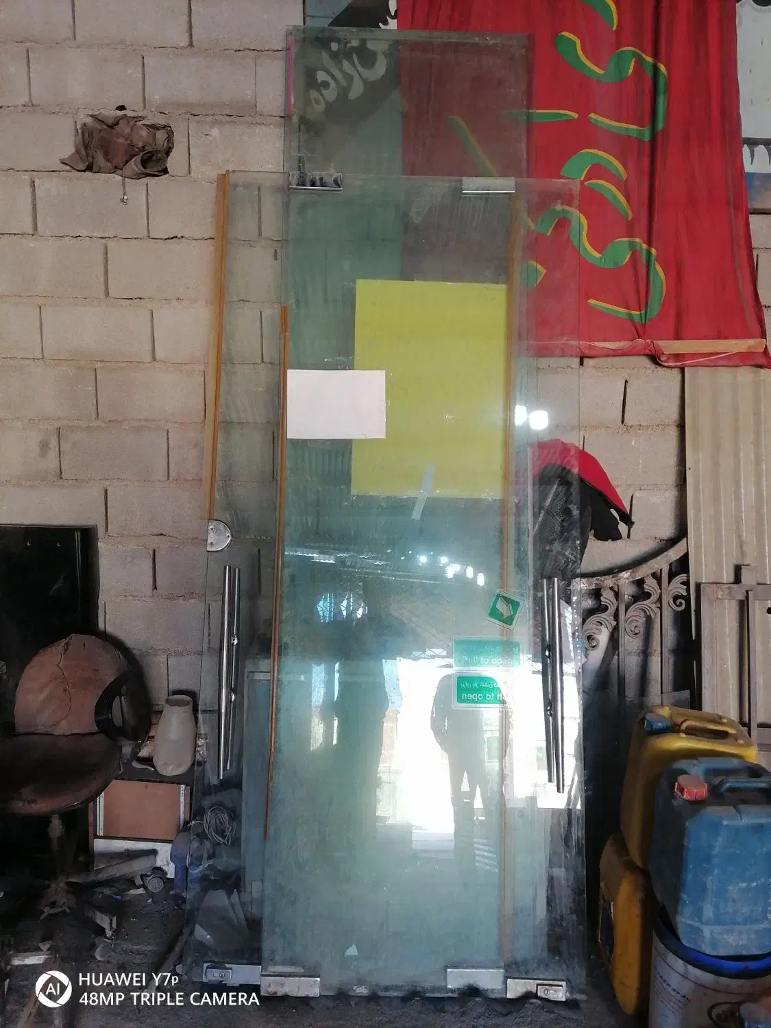 درب اهنی و شیشه سکوریت|مصالح و تجهیزات ساختمان|بجنورد, |دیوار