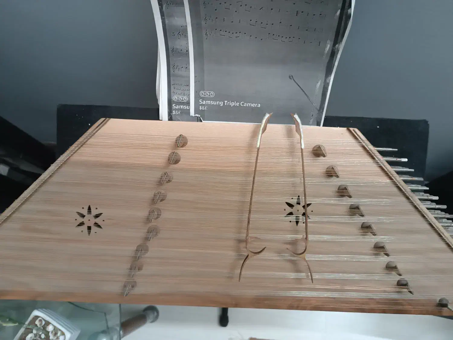 سنتور ماهور اصل تک مهره|سازهای سنتی|مشهد, شهرک رازی (شهرک غرب)|دیوار