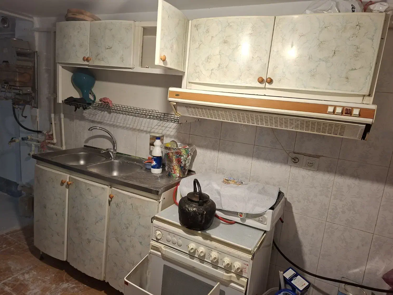 کابینت فلزی کارکرده|مصالح و تجهیزات ساختمان|ساوه, |دیوار