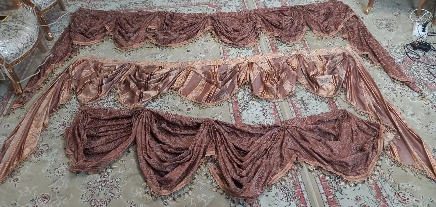 پرده پذیرایی|پرده، رانر، رومیزی|مشهد, محمدآباد|دیوار