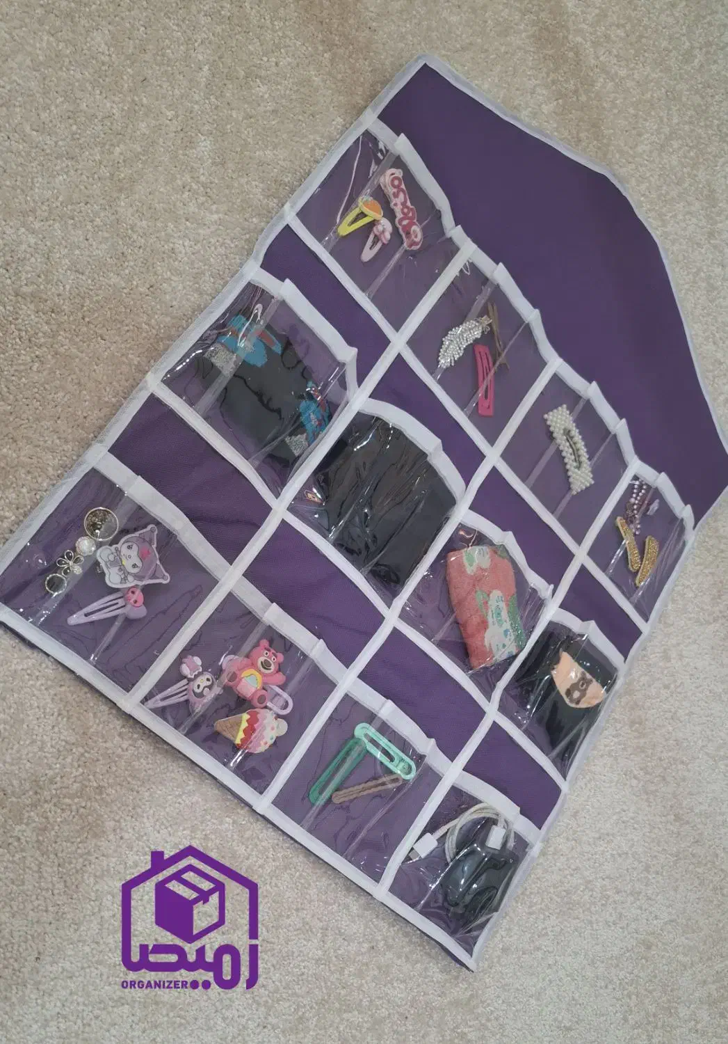 آویز جاجورابی 12 خانه ای|لوازم التحریر|بندر کنگان, |دیوار