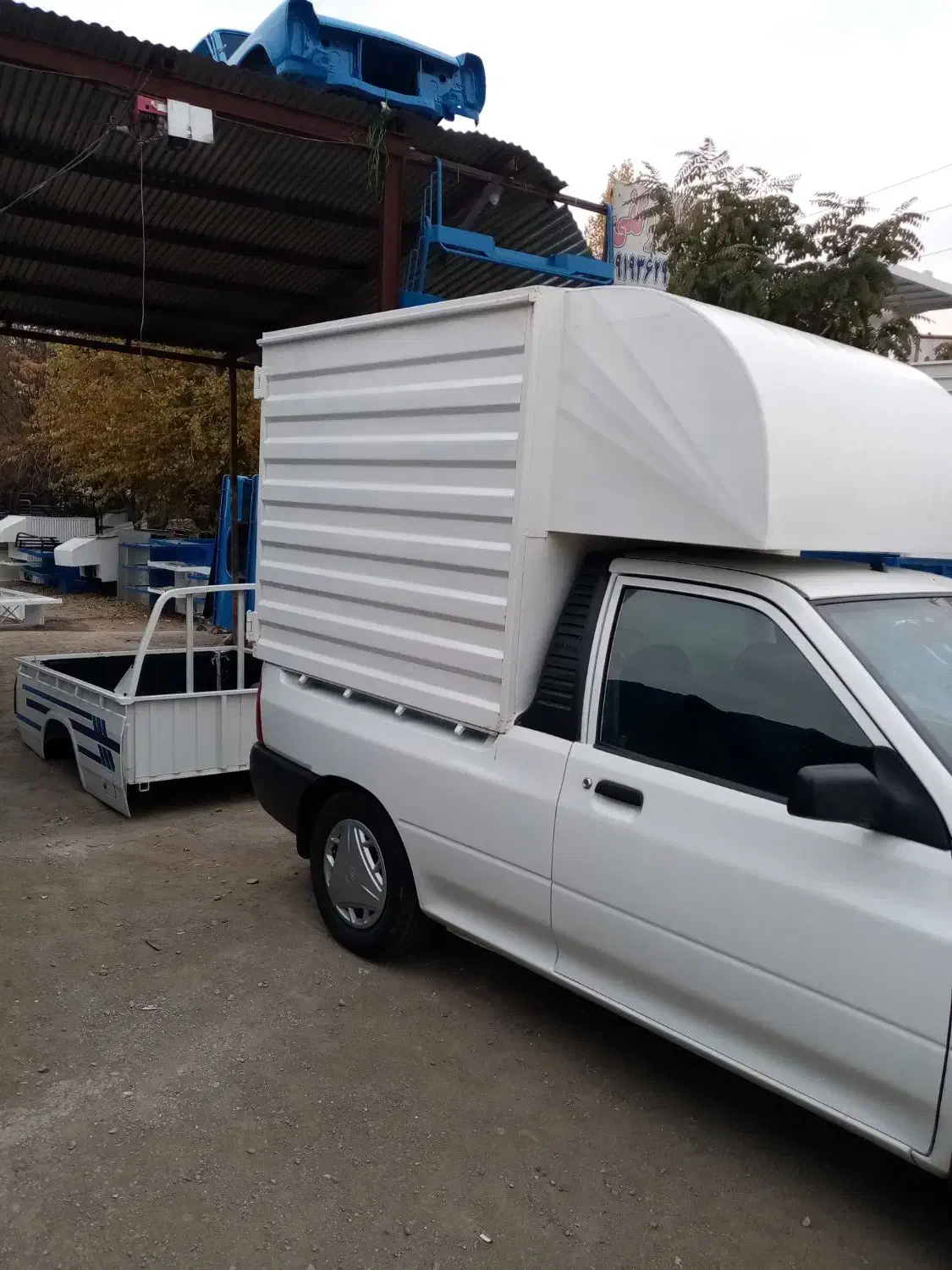 پراید وانت مدل ۱۴۰۱،اتاق مسقف فلزی و لاینر بابل|خودرو سواری و وانت|قدس, شهرک صنعتی گلگون|دیوار