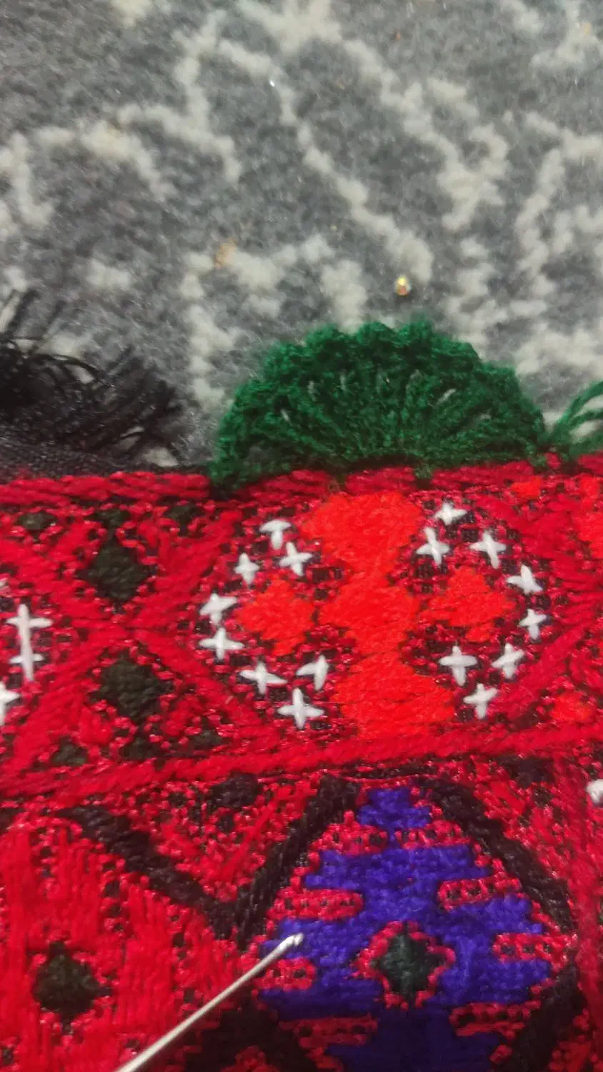 بافت کریشی و دوخت اینه|لباس|هیرمند, |دیوار