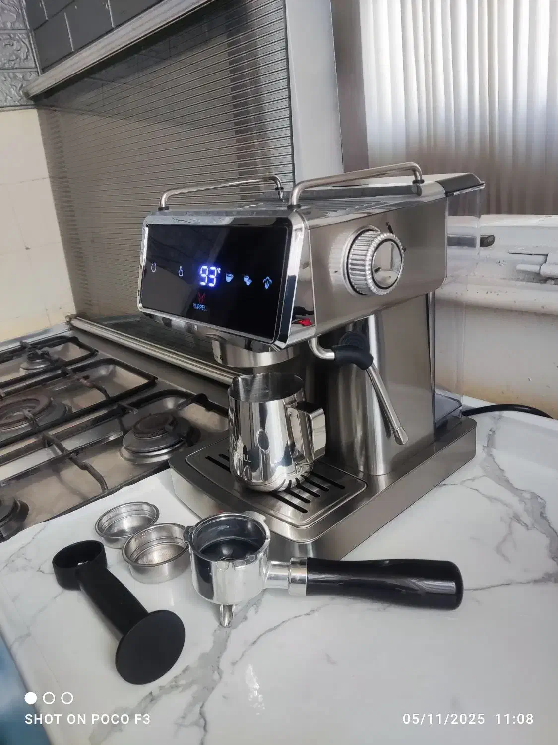 دستگاه اسپرسوساز.       RUPPELL|سماور، چای‌ساز، قهوه‌ساز|تهران, هاشمی|دیوار