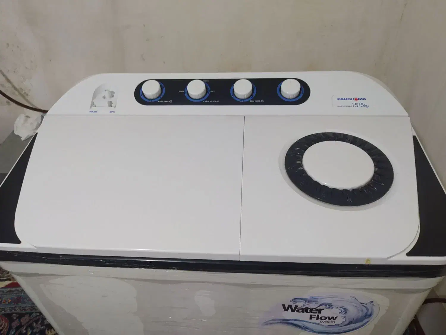 فروش لباسشویی 15/5کیلویی|ماشین لباسشویی و خشک‌کن لباس|تایباد, |دیوار