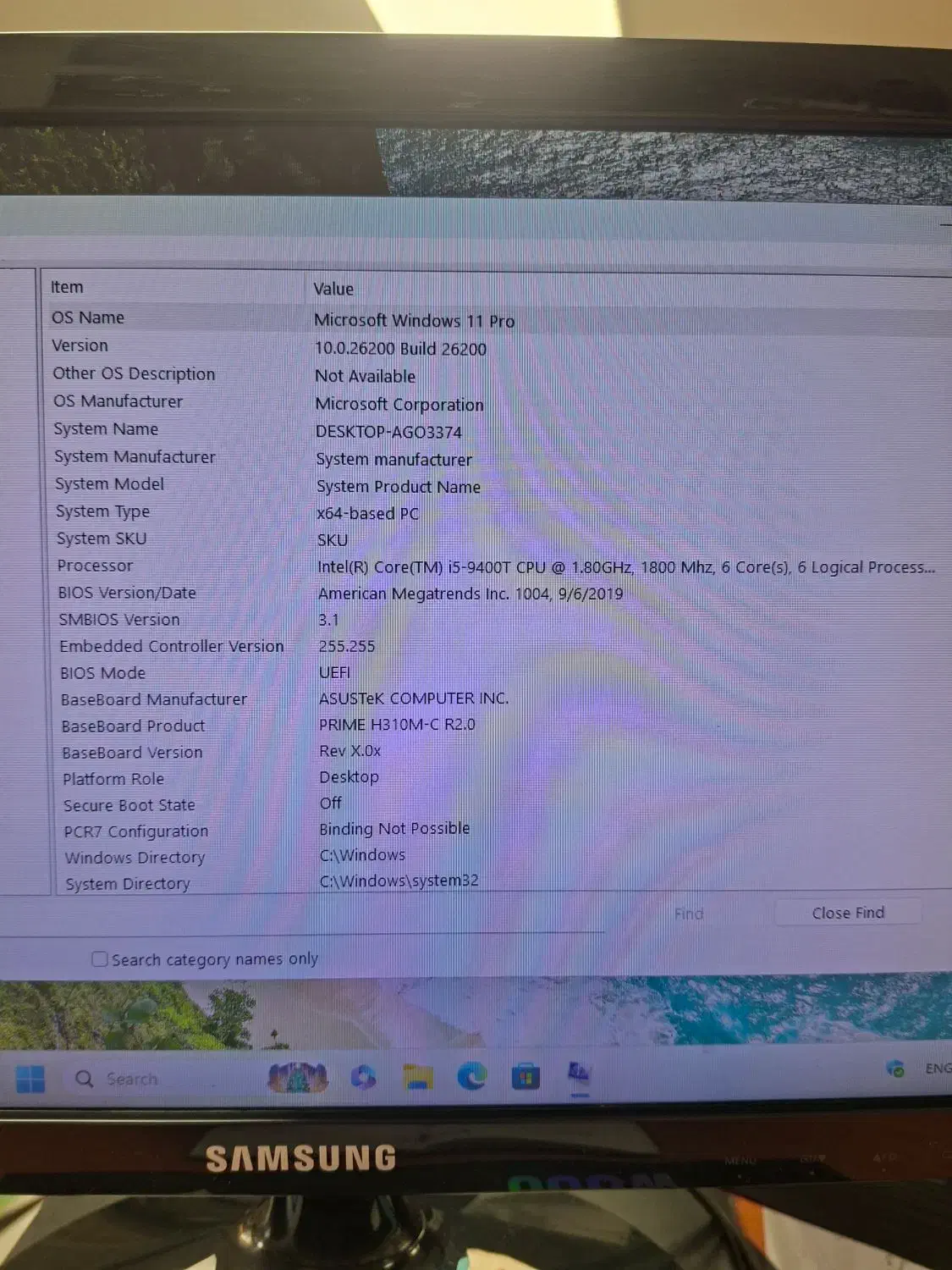 کامپیوتر کیس i5 9400 ram 16gb ssd 500 graphic 2gb|رایانه رومیزی|تهران, بهار|دیوار