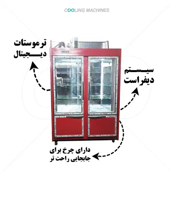 یخچال دوطرف نما|یخچال و فریزر|جیرفت, |دیوار