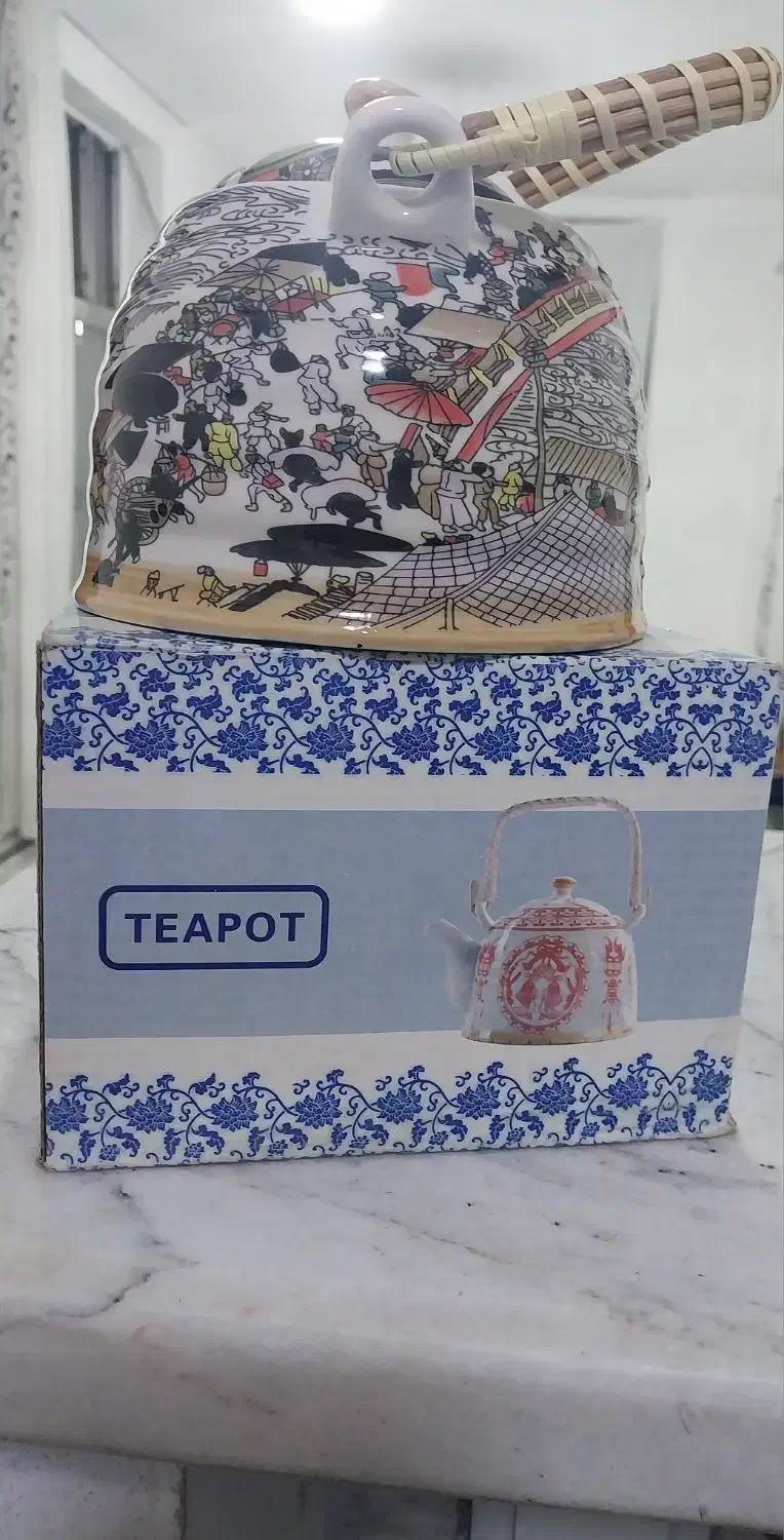 قوری چینی|قوری، کتری، قهوهساز دستی|کرمانشاه, |دیوار