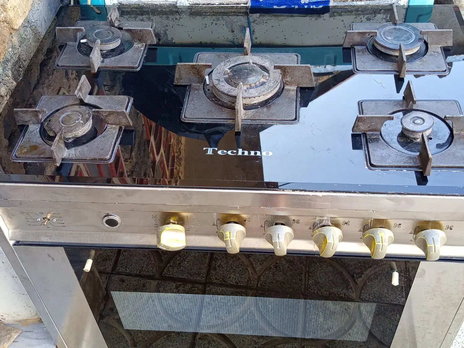 گاز 5شعله تمیز|اجاق گاز و لوازم برقی پختوپز|کوهدشت, |دیوار