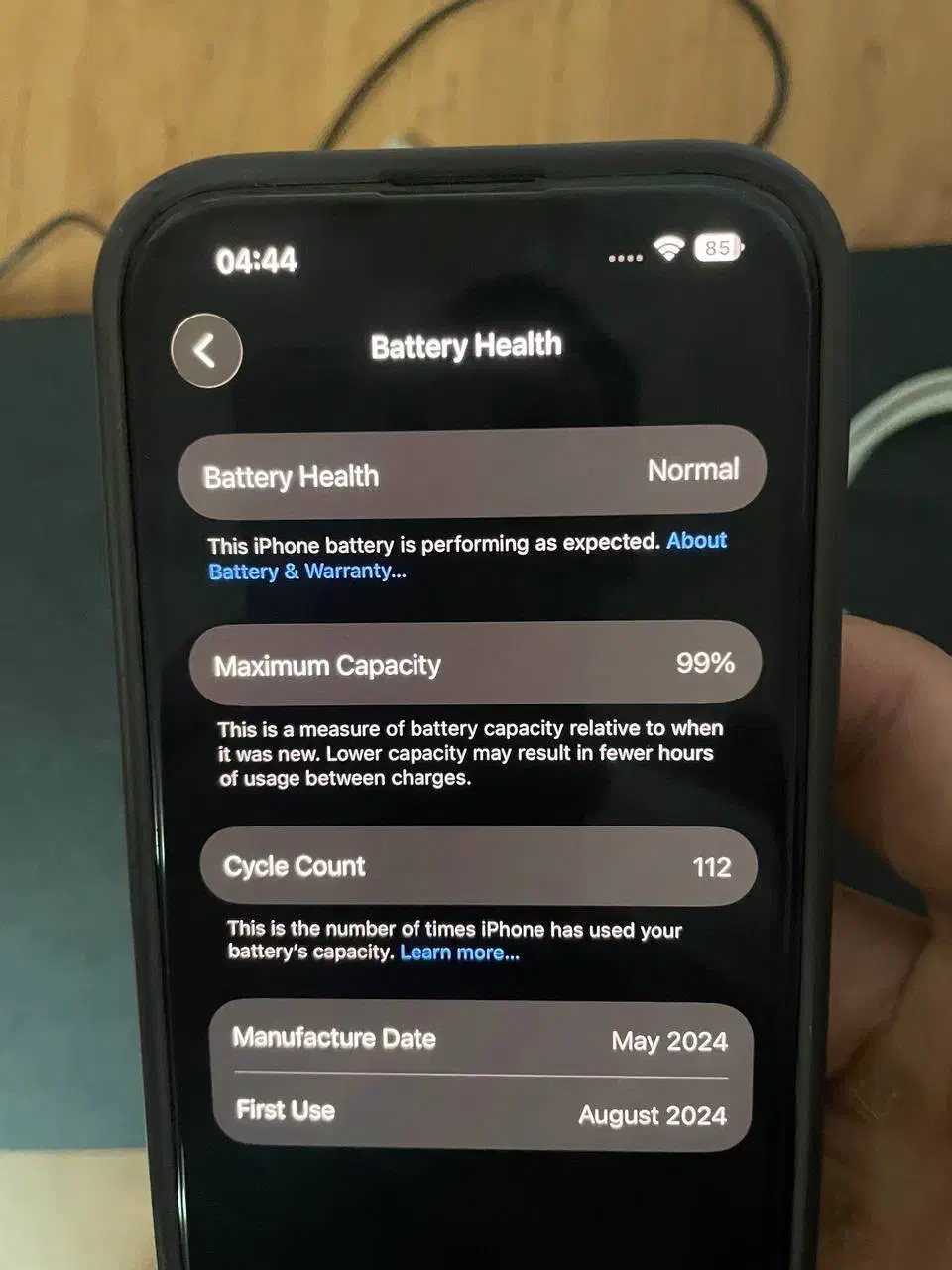 iPhone 15 normal 128|موبایل|آبیک, |دیوار