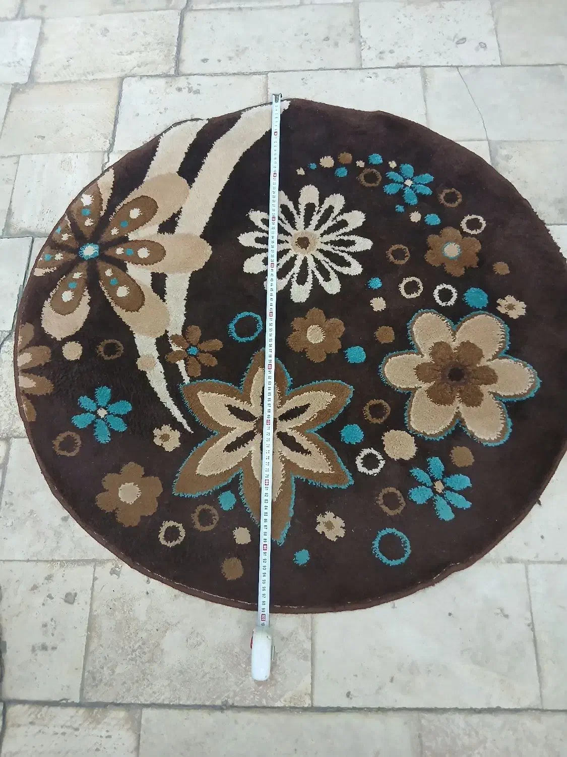 فرش فانتزی گرد|فرش|کرج, کوی فرهنگ|دیوار