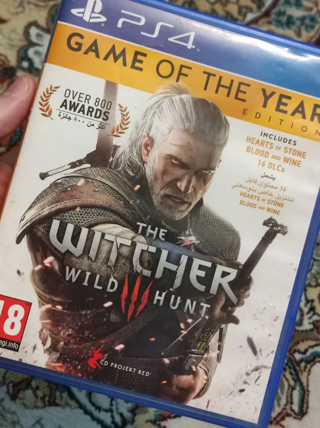 Witcher 3 GOTY ps4|کنسول، بازی ویدئویی و آنلاین|کاشان, شریعتی|دیوار