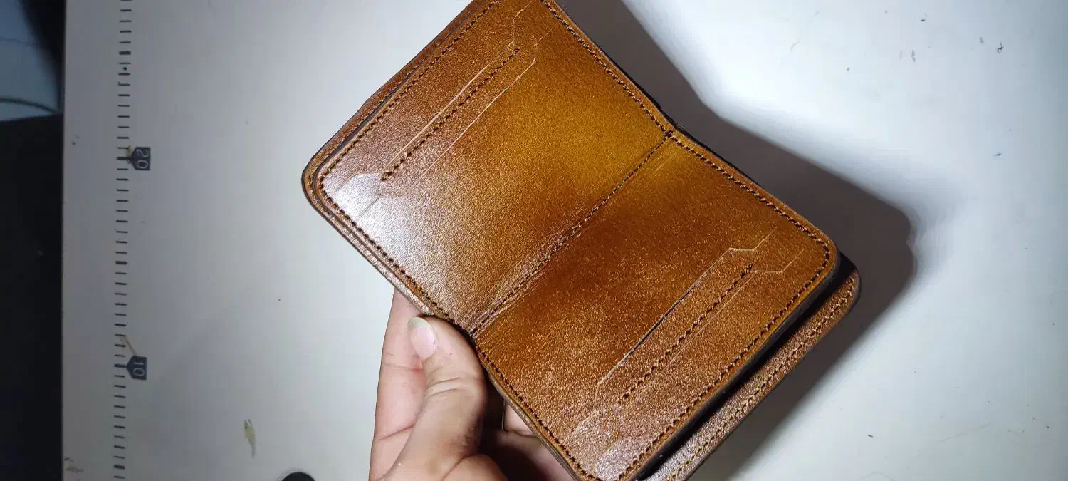 کیف کارت چرم طبیعی|کیف، کفش، کمربند|شیراز, باجگاه|دیوار