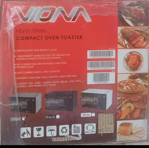 آون توستر ویونا نو نو|اجاق گاز و لوازم برقی پخت‌وپز|اصفهان, بهارستان|دیوار