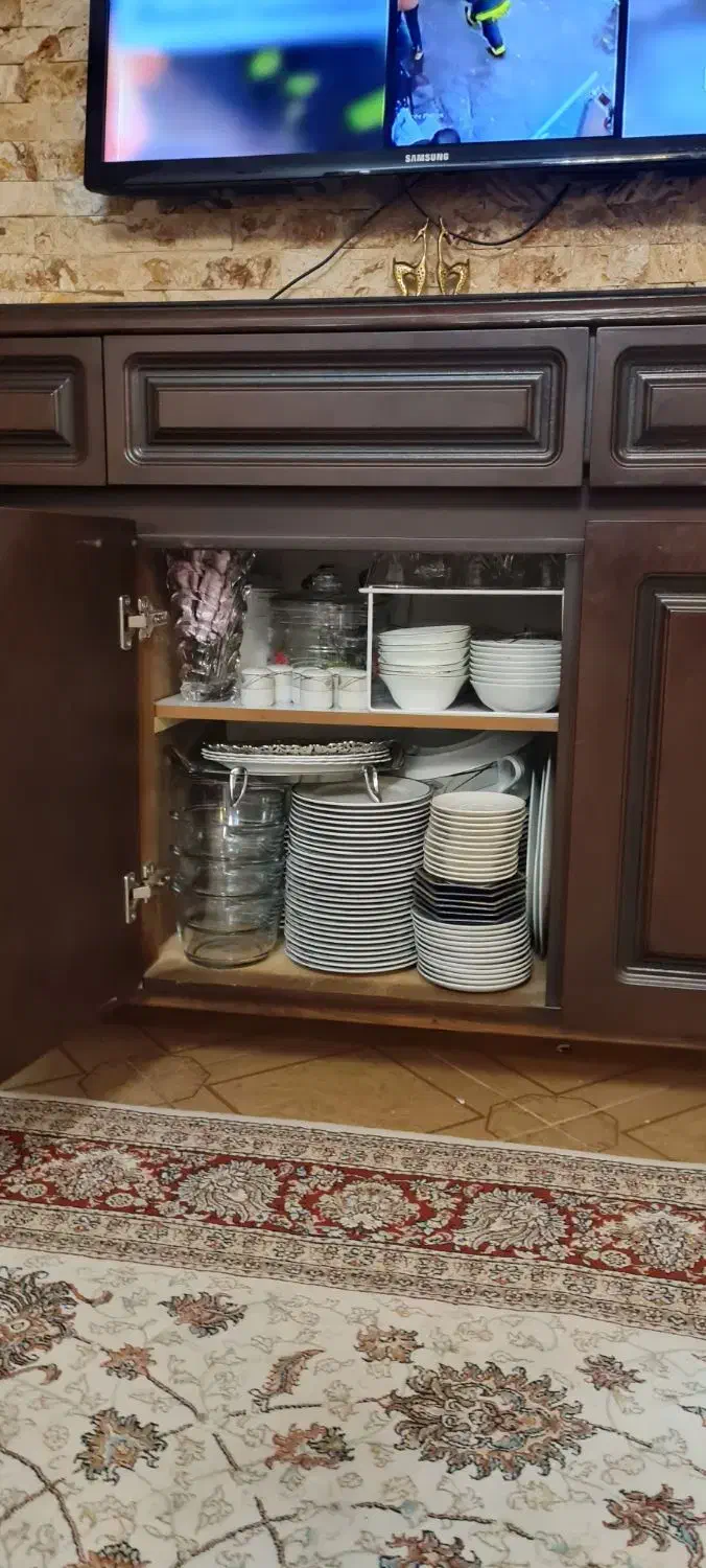 کنسول چوبی|بوفه، ویترین، کنسول|قزوین, |دیوار