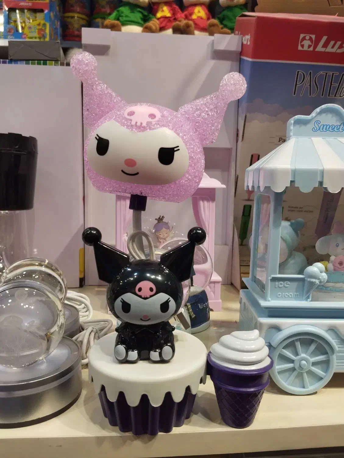 انواع چراغ مطالعه کرومی لبوبو کاپی بارا پوکویو|چراغ خواب و آباژور|مشهد, جاهد شهر|دیوار