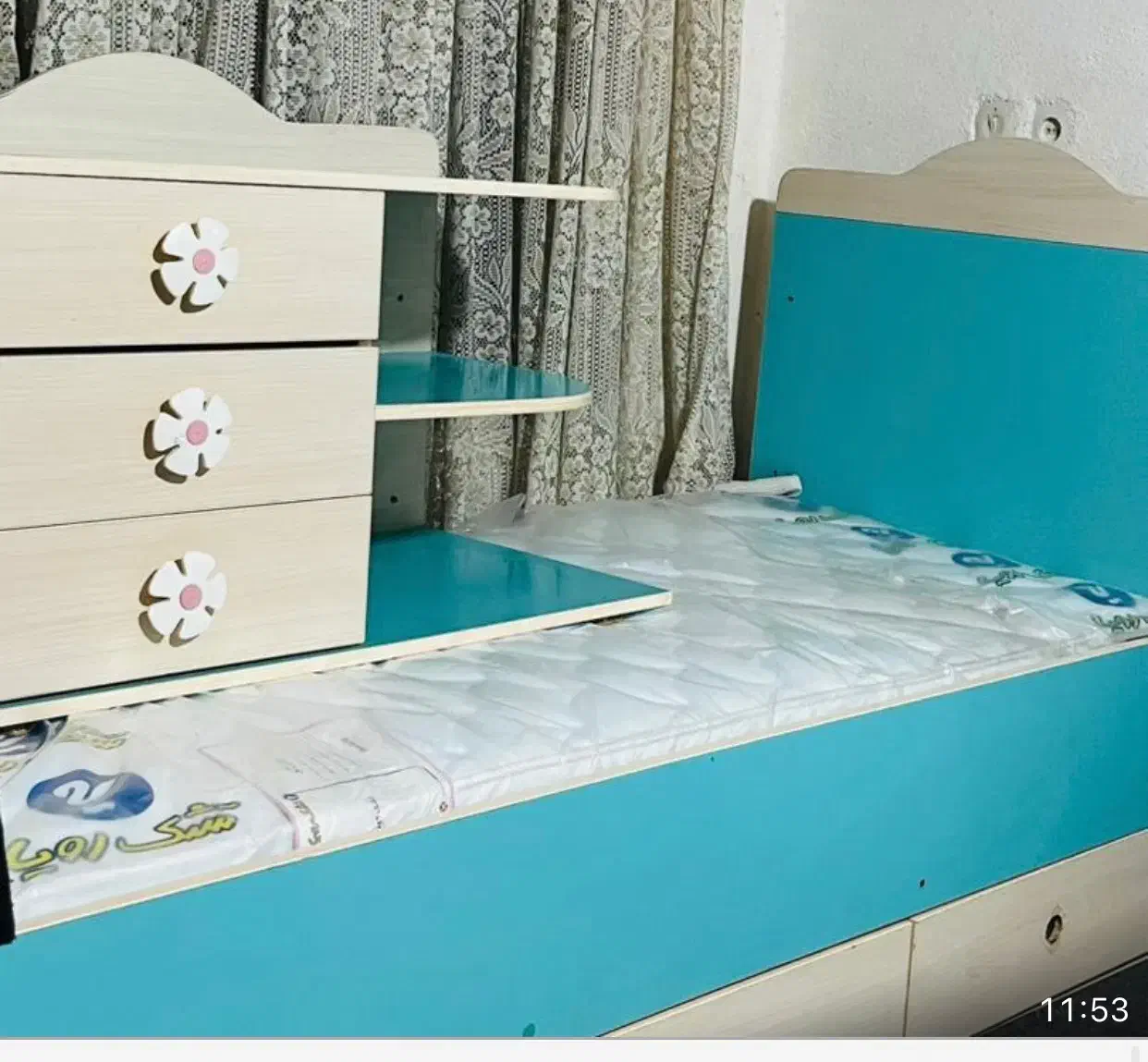 تخت و کمد کودک ونوجوان|تخت و سرویس خواب|قائم‌شهر, |دیوار