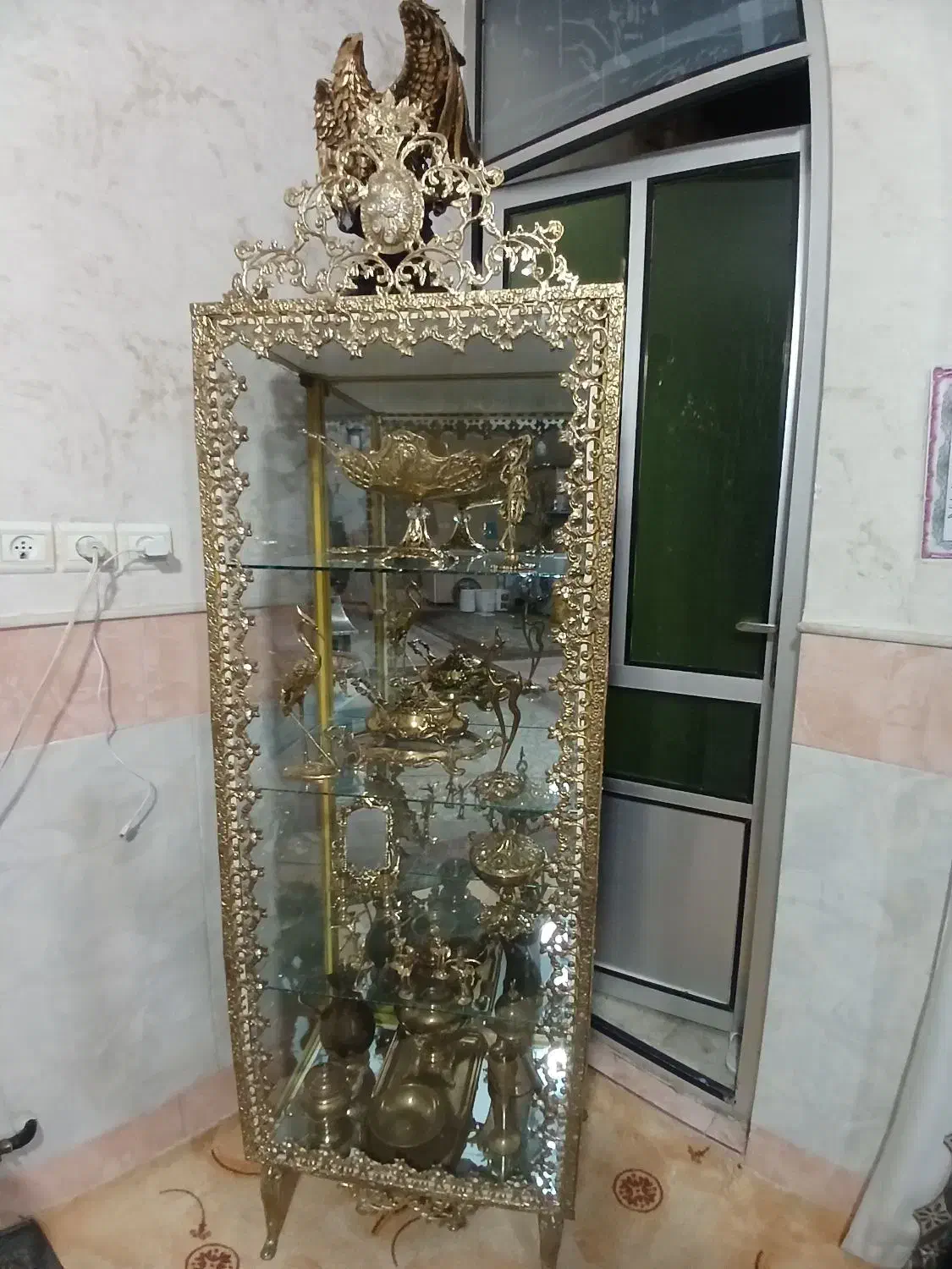 برنز|بوفه، ویترین، کنسول|قم, شاه ابراهیم|دیوار