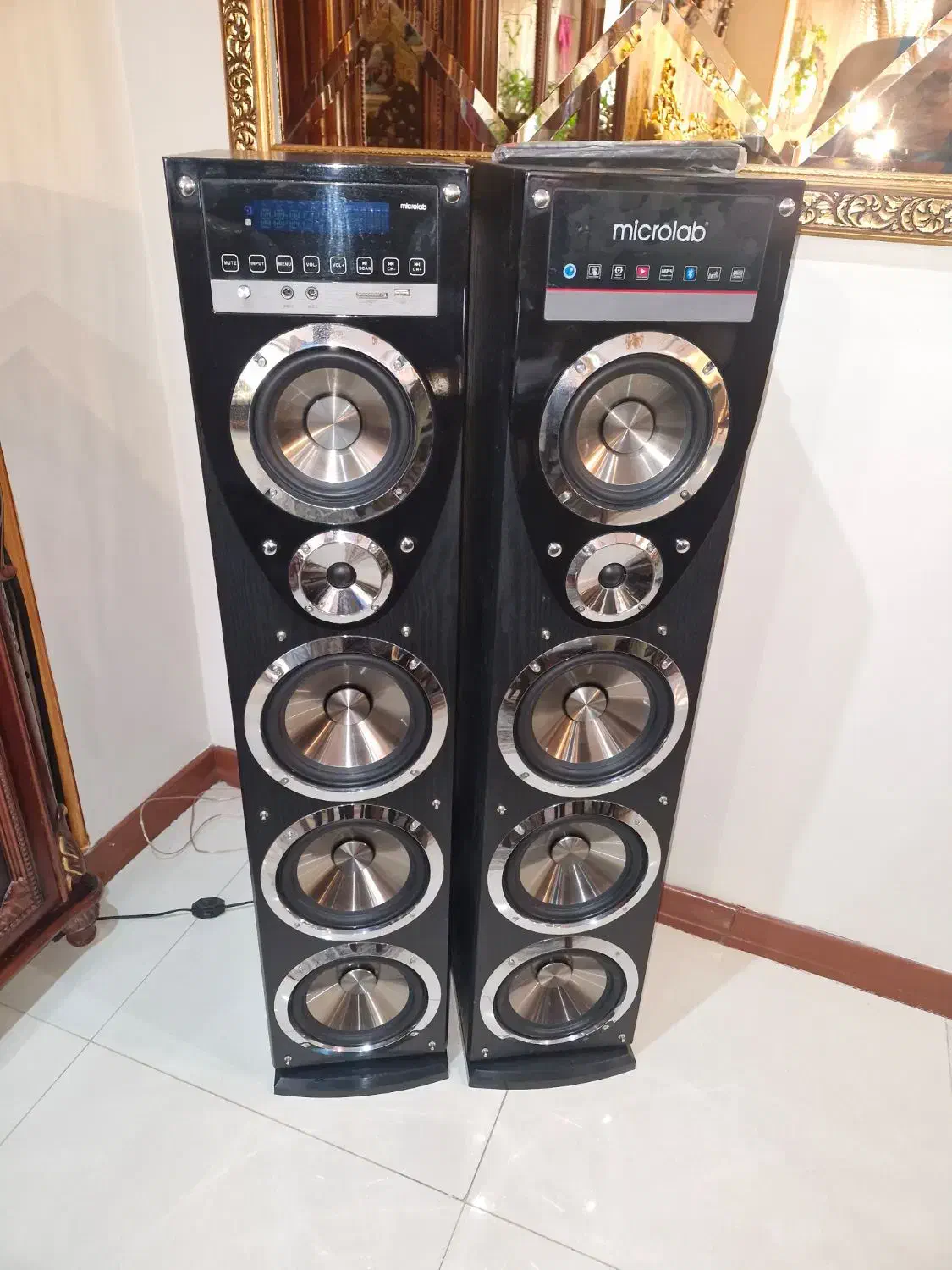 اسپیکر میکرولب|سیستم صوتی خانگی|فردیس, شهرک سپاه|دیوار